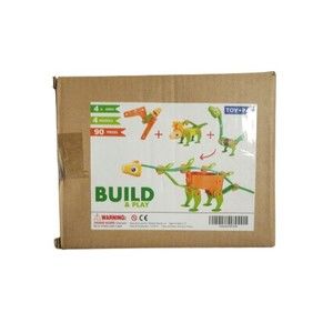Build & Play Dinosaurs 4 Models 90 Pieces Game NIMBLE MINDS Kid's 4+ yo